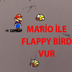 Mario İle Flappy Bird Vur